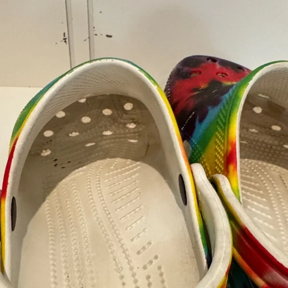 CROCS Colorful Tie-Dye M 8 W 10 - Picture 5 of 12